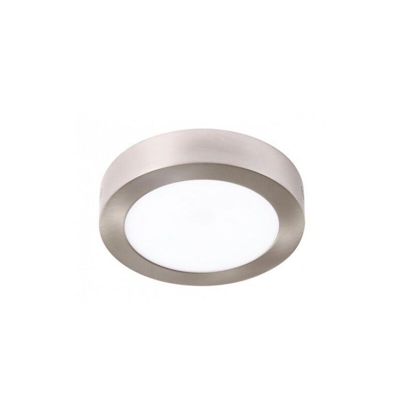 

Plafón LED Circular de Techo Níquel 12W 1160LM Blanco Frío 6000K | IluminaShop