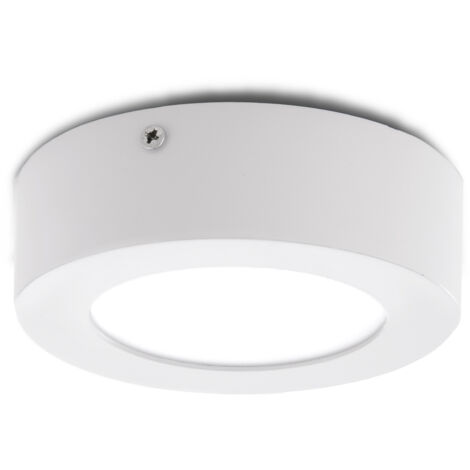Plafón LED Circular Superficie Ø120Mm 6W 470Lm 30.000H | Blanco Cálido (GR-MZMD01-6W-CW)