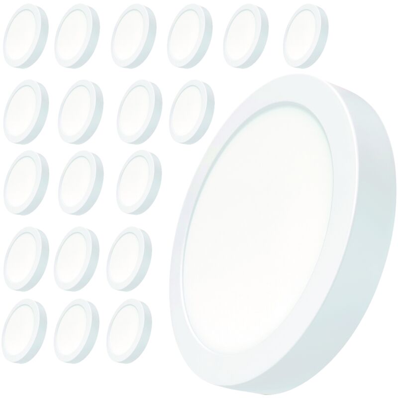 

Plafón LED Circular Superficie 20W 1800LM 220mm | Blanco Neutro 4500K - Pack 20 Uds. - Blanco Neutro 4500K