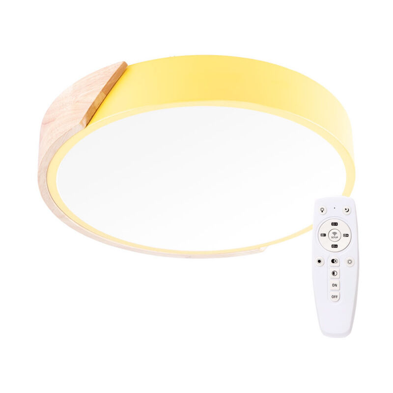 

Plafón LED 18W 1.800Lm Circular Bicolor 'Gwendoline' Temperatura Color Ajustable 30.000H [HO-PL-BI-18W-04] (HO-PL-BI-18W-04)