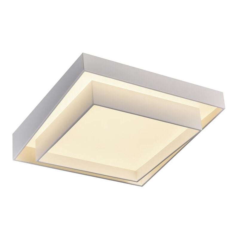 

Plafón LED Cuadrado Decorativo de Techo 120W CCT + Mando 3000+4000+6000 | IluminaShop