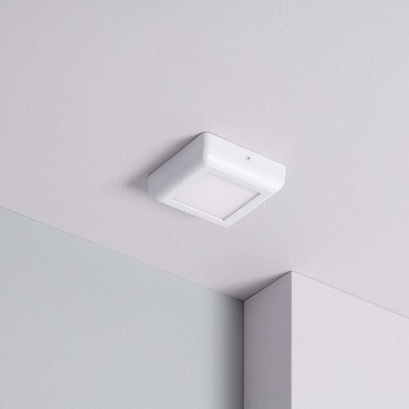 

Plafón LED 6W Cuadrado de Metal 122x122 mm Design White Blanco Cálido 2800K - 3200K - Blanco Cálido 2800K - 3200K