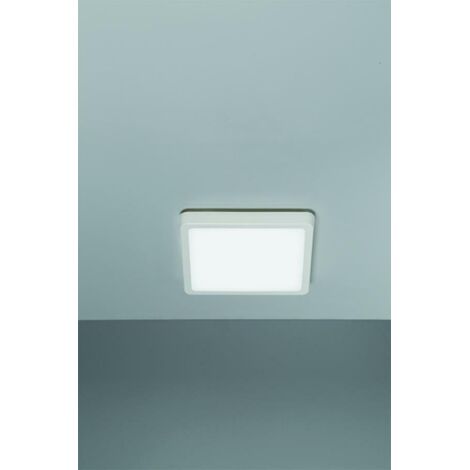 Plafón LED cuadrado Nobile 18W 3000K 1650 lúmenes Blanco PLIS28/3K