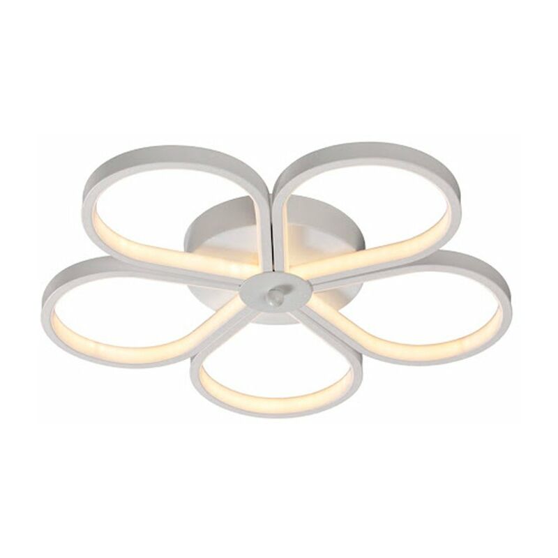 

Plafón LED decorativo blanco 40cm 48W Flower