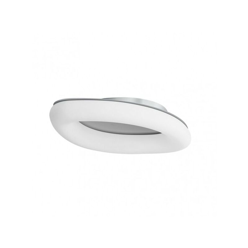 

Plafon Paris 60w 3000-4000-6500k Blanco/plata 5100 Lm Regulable Y Memoria 12x73x47 Cm