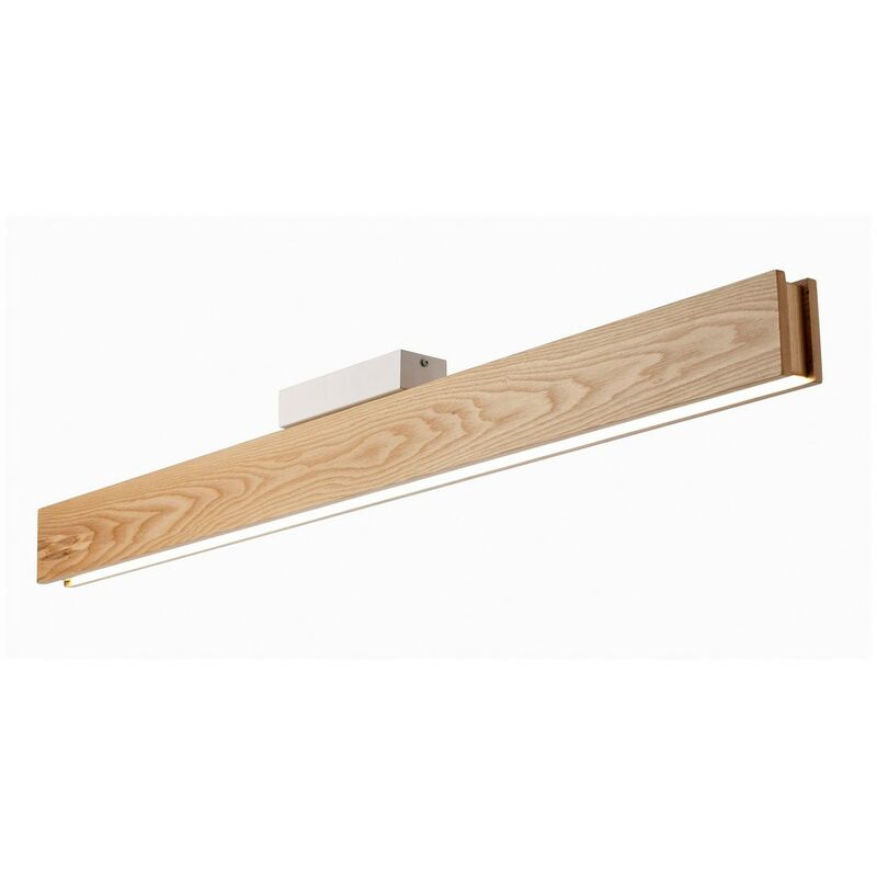 Lampara de techo led madera 40W 3000K