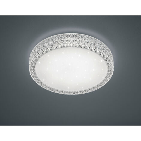 Plafón Led Efecto Estrellas Pegaso Blanco Ø39 cm Trio Lighting