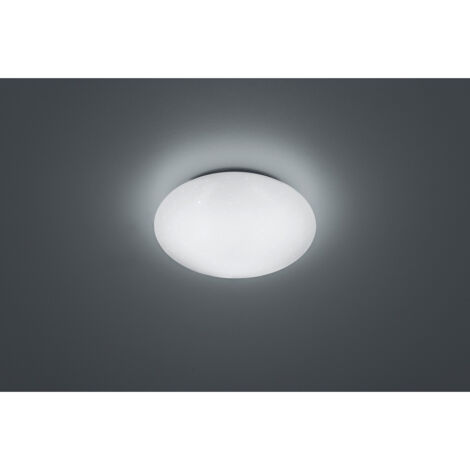 Plafón Led IP44 Regulable Putz Blanco Brillo Ø27 cm Trio Lighting