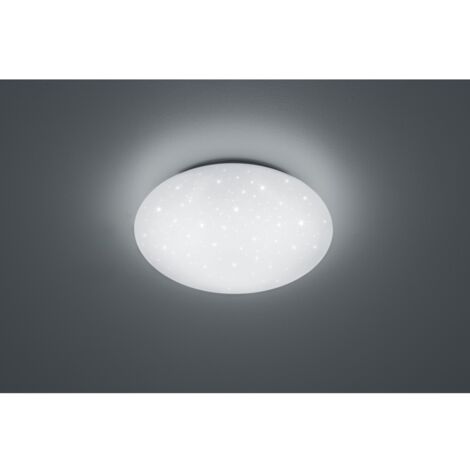 Plafón Led IP44 Regulable Putz Blanco Brillo Ø37 cm Trio Lighting