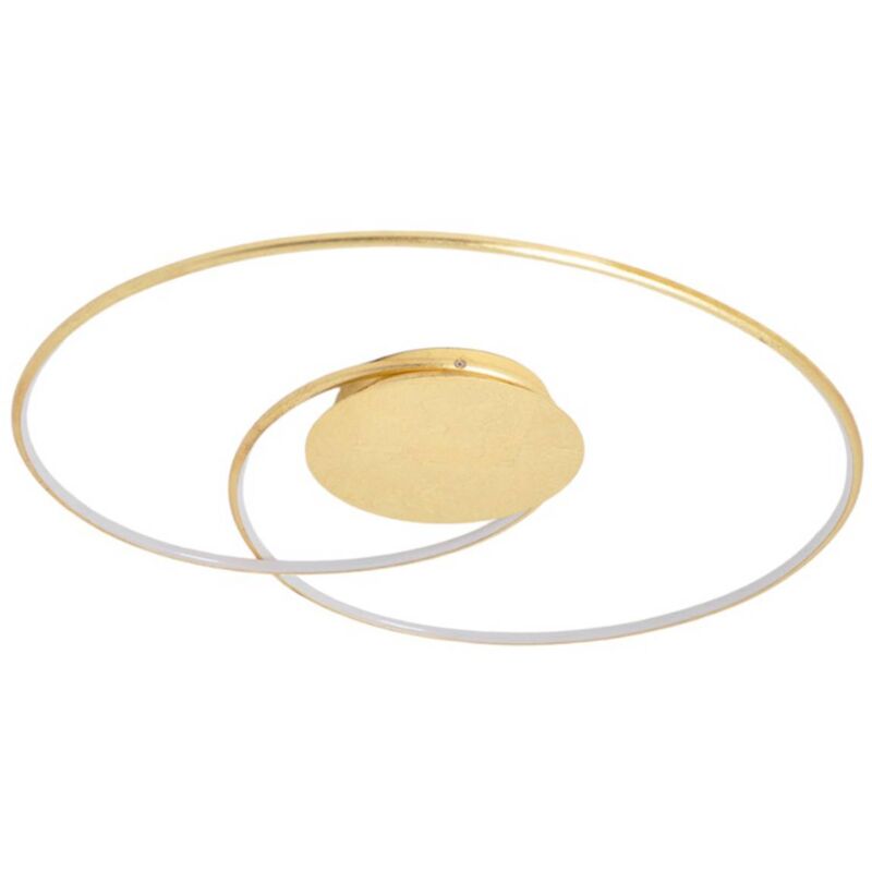 

Plafón LED Joline de hermoso diseño, dorado