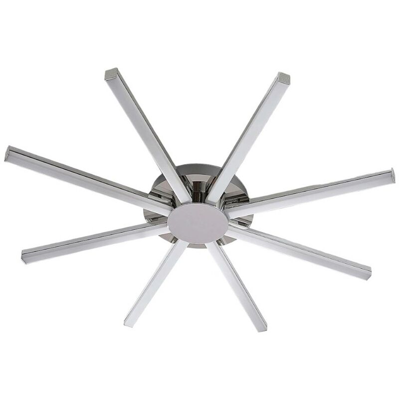 

Plafón LED Korona con forma de sol, atenuable