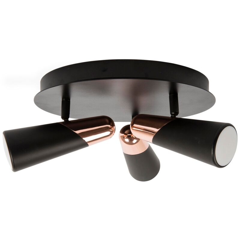 

LAO Plafón de techo ref. 29028 - NEGRO MATE