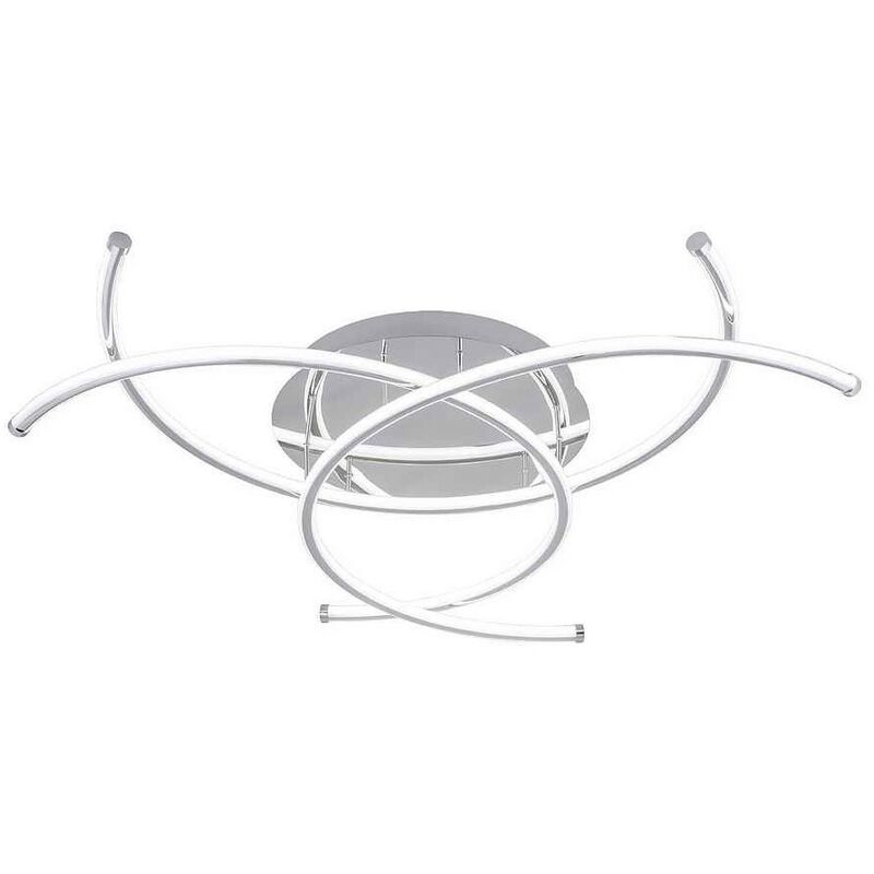 

Plafon led modelo BARANO cromo de 65 w luz neutra - AJP