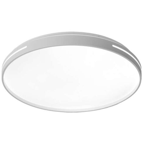Plafón led modelo Vito acabado blanco, 8cm(alto) 50cm(ancho) 50cm(fondo) .