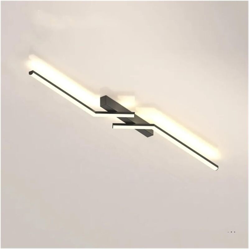 Plafón LED Moderno 100 cm con Sensor – Lámpara Lineal de Techo para Entrada y Pasillo