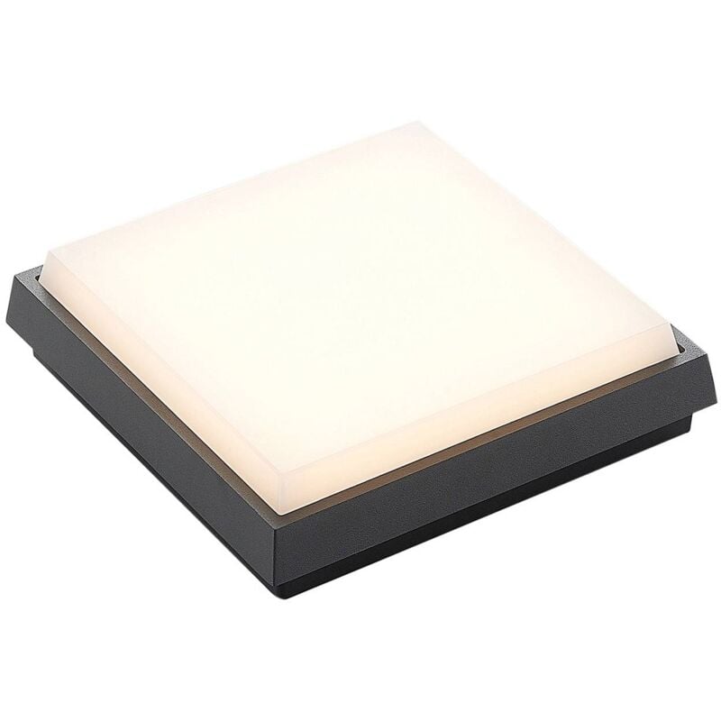 

Amra plafón LED de exterior angular 17,5cm - Lucande