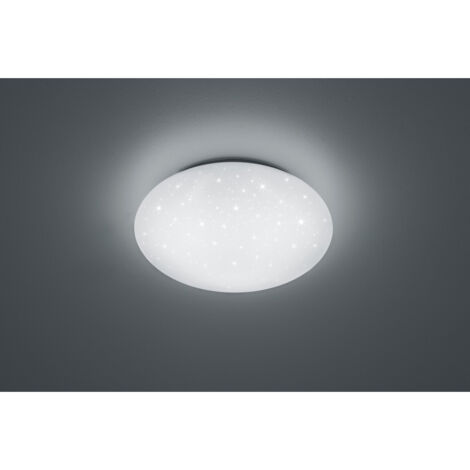 Plafón LED Putz Ø37 cm – 15W, 1500 lm, Efecto Estrellas, IP44 – Trio Lighting