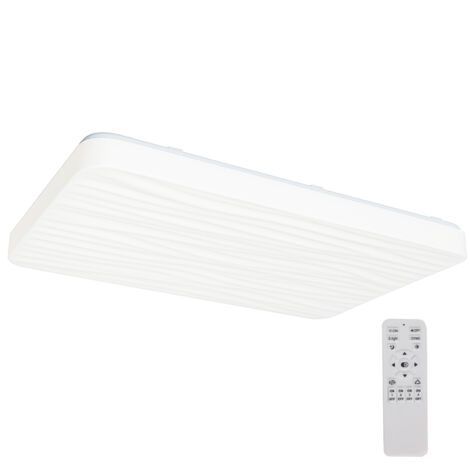Plafón LED rectangular 90W CCT regulable WAVE
