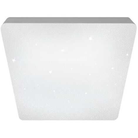 Plafón Led Sever cuadrado estrellas 72W