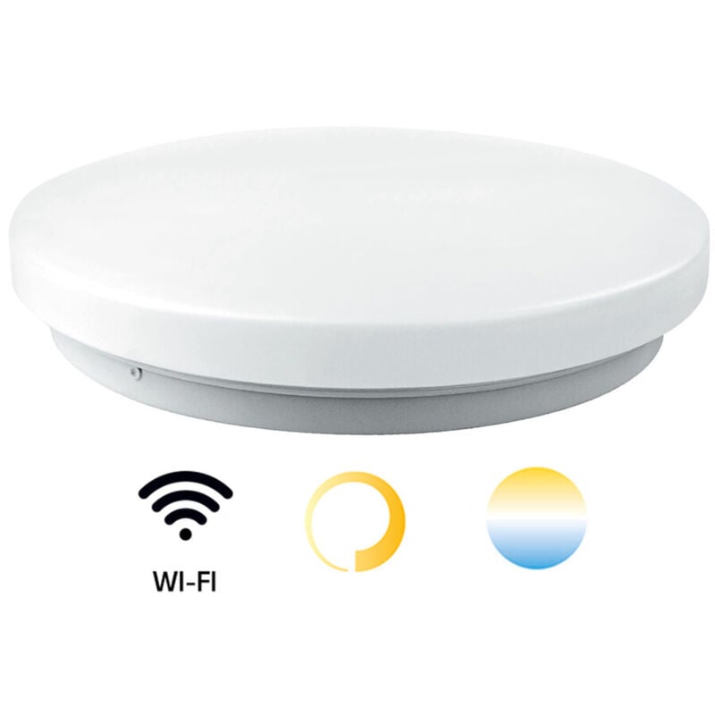 

Plafón Led Smart regulable en tempertura e intensidad 36W 2700Lm (Spectrum WOJ+14414)