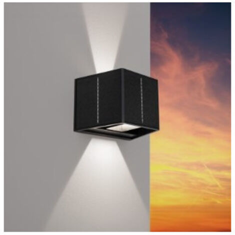 Plafón LED solar Up&Down 3,3 W Blanco – Luz direccional – Century