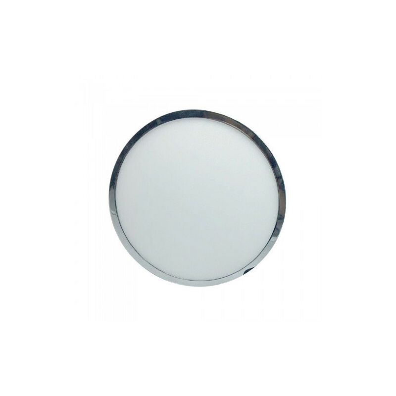 

V-tac - Plafón LED Superficie Circular Cromado 18W 120° Temperatura de color - 4000K Blanco natural