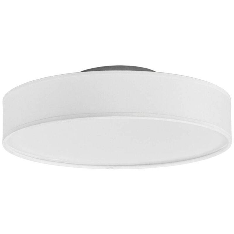 

Lámpara de techo LED de tela Saira, 30 cm, blanco