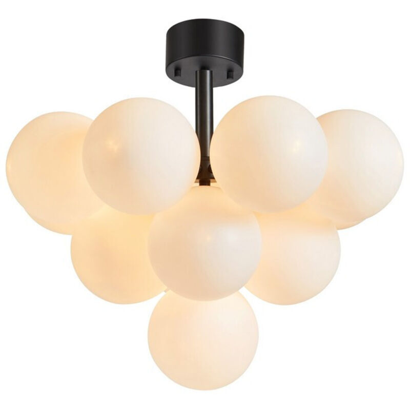 Markslojd - merlot Aplique 13 Globo Luz Negro, Blanco