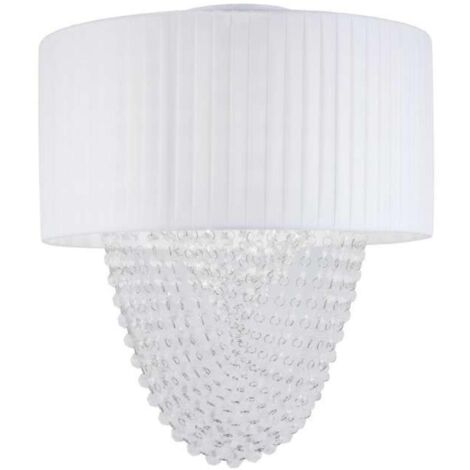 Plafón modelo Loran acabado blanco 47 cm(alto)40 cm(ancho)40 cm(fondo)