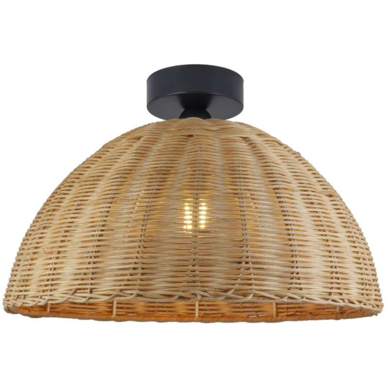 

Plafón modelo Mastella acabado rattan natural 27 cm(alto)40 cm(ancho)40 cm(largo)
