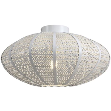 Plafón modelo Simón acabado blanco 23 cm(alto)43 cm(ancho)43 cm(largo)