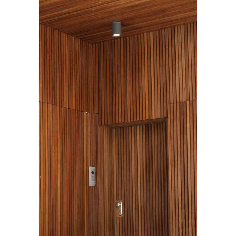 

Faro Barcelona - TASA Plafón de techo de exterior 70806 - GRIS OSCURO