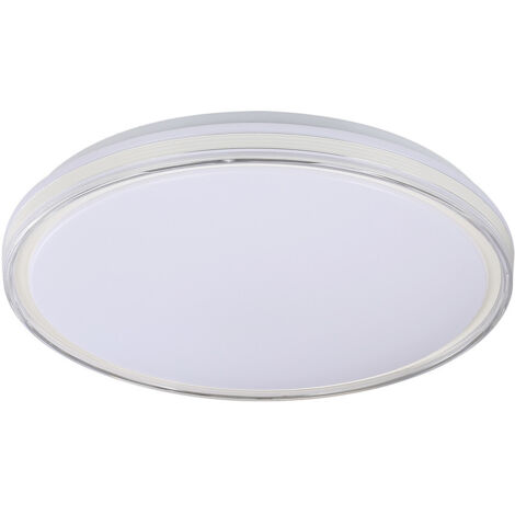Plafon Nevado 72w 3000-4000-6000k Blanco 40d Reg.intensidad 6480lm C/remoto