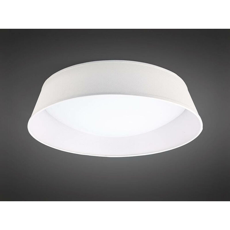 

Plafón Nordica 30W LED 60CM Blanco roto 3000K, 3000lm, blanco arílico con pantalla blanco marfil