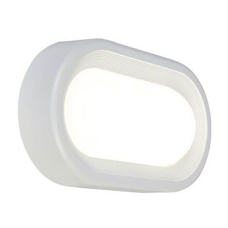 Plafón ovalado 18W Led 4000K linea blanca orion