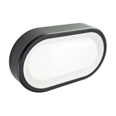 Plafón ovalado 9W Led 4000K linea orion grafito
