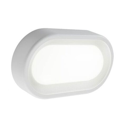 Plafón ovalado 9W Led 4000K orion linea blanca