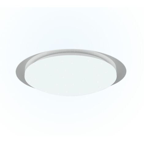 Plafón Para Exterior Frodeno Blanco Efecto Estrella IP44 Trio Lighting