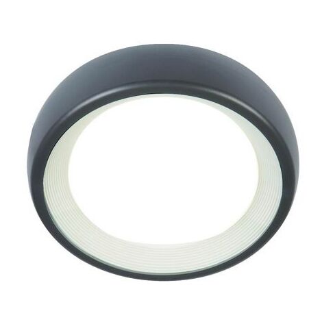 Plafón redondo 8W Led 4000K grafito linea loft
