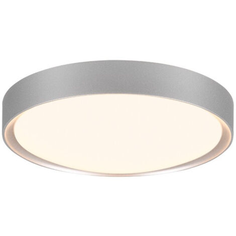 Plafón Redondo Clarimo Led Regulable Aluminio IP44 Ø33 cm Trio Lighting
