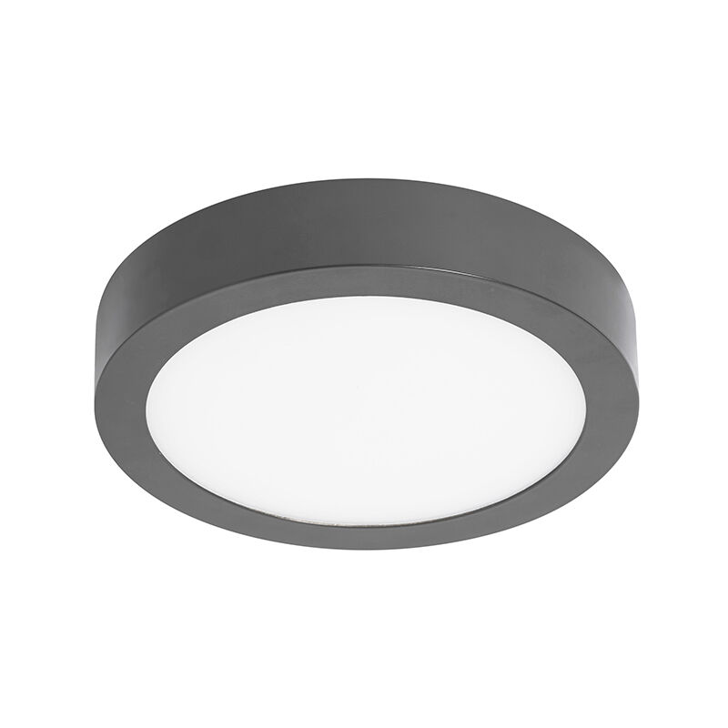 

Sulion - Plafón Redondo para Exterior 18W 4000K IP44 Gris Antracita