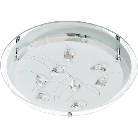 Plafón ROSKY 32d cristal deco