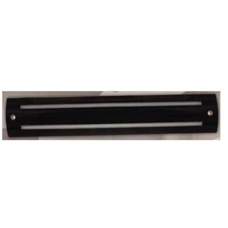 Plafón Rubí negro T5 2x24 W 19x67 cm