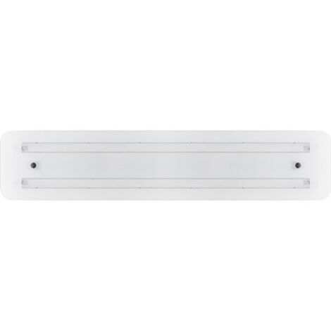 Plafón TANZANITA 2xG13 T8 LED 90cm L.98,5xAn.20xAl.4cm Blanco