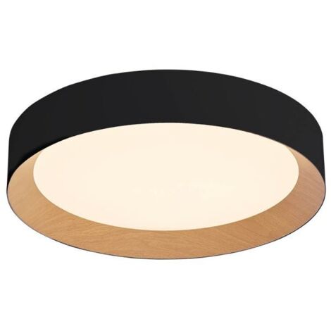 Plafón techo LED 65W 4000K Nórdico Blanco+efecto madera