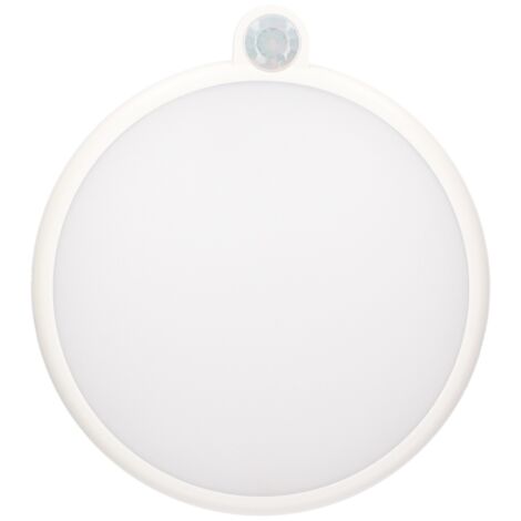 Plafón techo LED Kamina con sensor movimiento y crepuscular 20W 6000K
