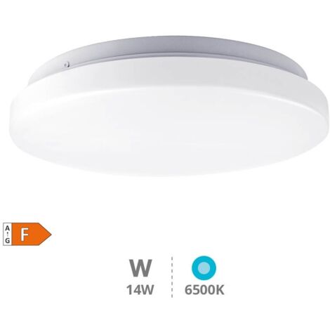 Plafon techo Mond 14W 6000K 1400lm blanco redondo