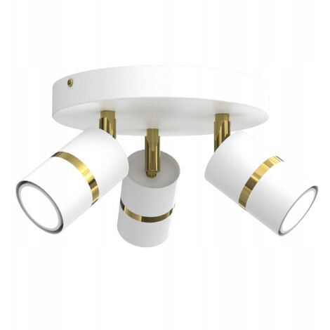 PLAFON TUBO METAL LÁMPARA DE TECHO PL LED APLIQUE