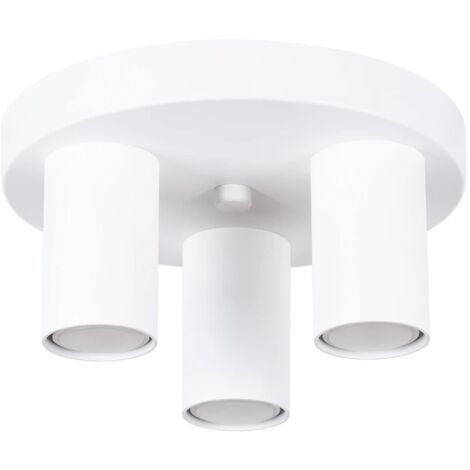 Plafón Vaza blanco, 3 luces