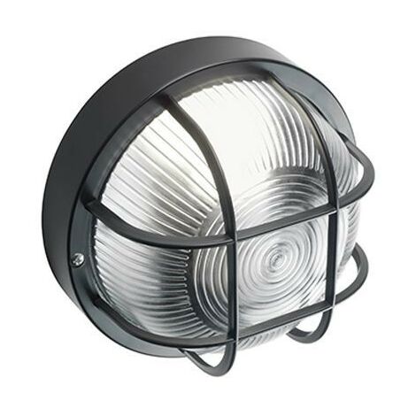 Plafond C - Cage en résine echo line rond noir